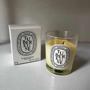 Diptyque 70g Tubereuse Candle (Used)